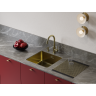 Смеситель OMOIKIRI SHINAGAWA SLIM-BN латунь/нержавеющая сталь 4994516